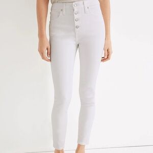 NWOT Madewell 10" High Rise Skinny Crop Jeans